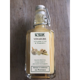Vinaigre à la pulpe d'Ail Gingembre