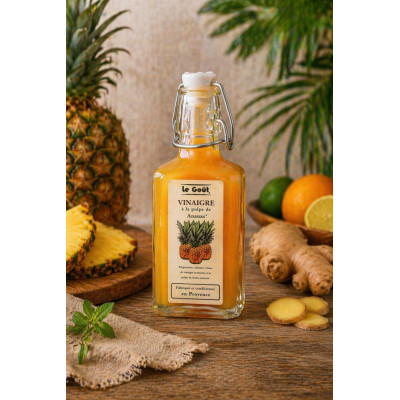 Vinaigre à la pulpe d'Ananas