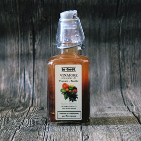 Vinaigre à la pulpe de Tomate et Basilic